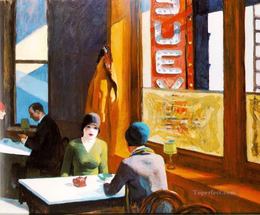 chop suey 1929 Edward Hopper Oil Paintings
